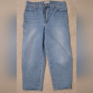 Madewell Light Blue Balloon Jeans